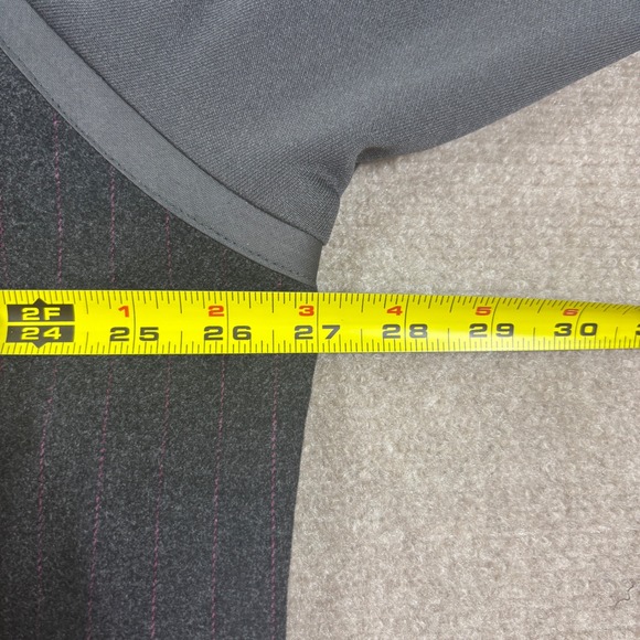 Nike Blue Ribbon Sports Pinstriped Gray Full Zip Jacket Men's Size XL EUC - Picture 8 of 9